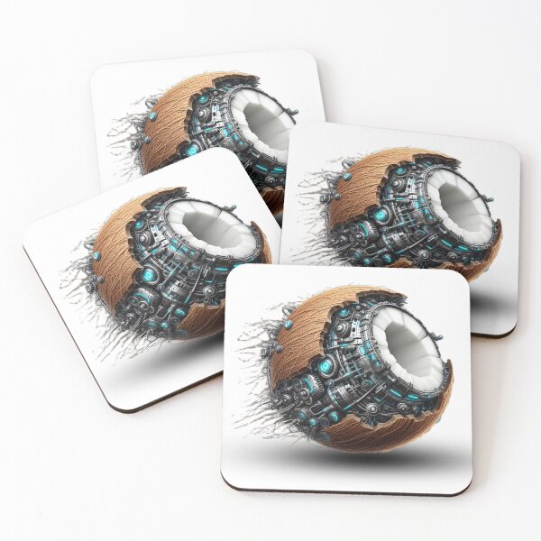 Item preview, Mechanical Eden: The Biomechanical Fruit Series - Coco designed and sold by MiszungART.