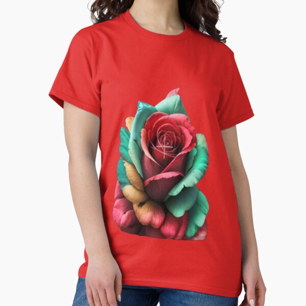 The rose speaks all languages of the world Classic T-Shirt
