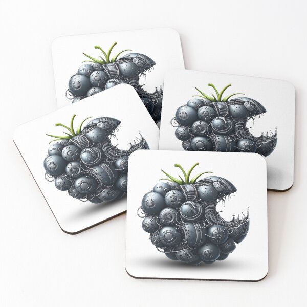 Item preview, Mechanical Eden: The Biomechanical Fruit Series - Blackberry designed and sold by MiszungART.