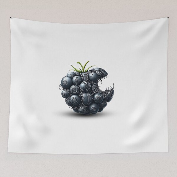 Item preview, Mechanical Eden: The Biomechanical Fruit Series - Blackberry designed and sold by MiszungART.