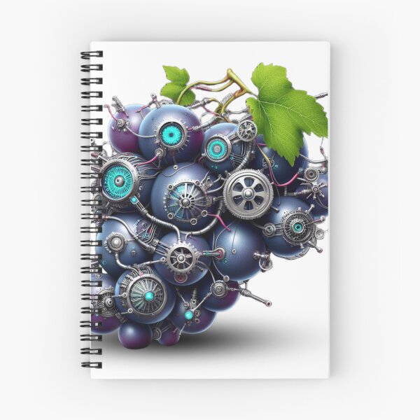 Item preview, Mechanical Eden: The Biomechanical Fruit Series - Grape designed and sold by MiszungART.