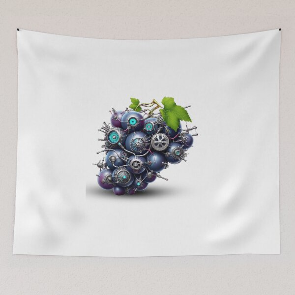 Item preview, Mechanical Eden: The Biomechanical Fruit Series - Grape designed and sold by MiszungART.