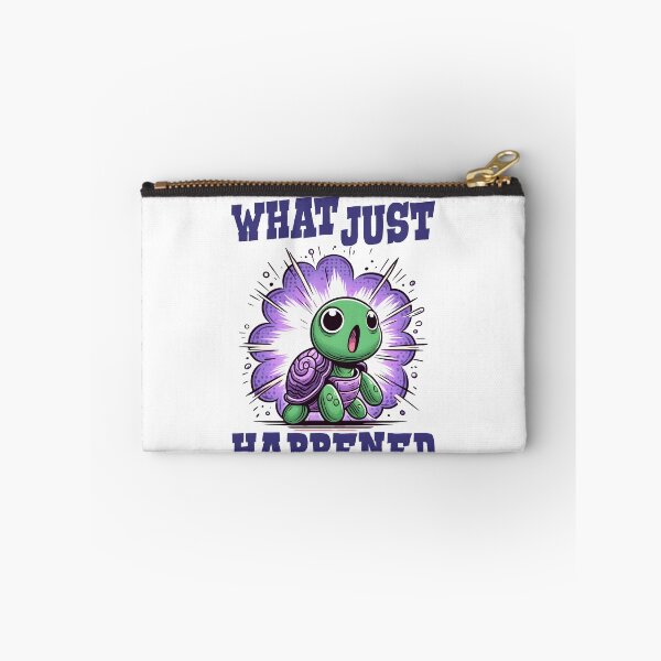 Item preview, What just happened - Funny Turtle Quote designed and sold by Kidzz.