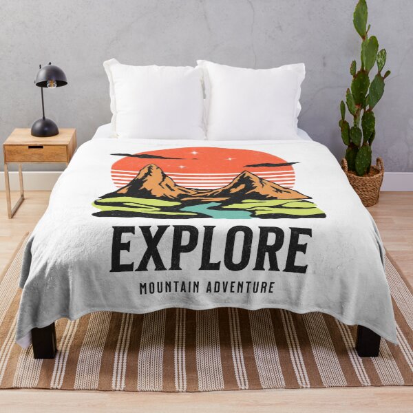 Item preview, Explore Mountain adventure fun Time designed and sold by Hohohaxi.