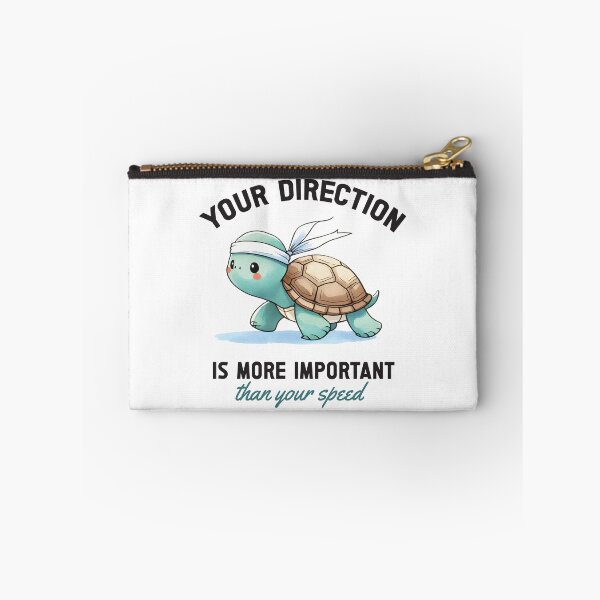 Item preview, Your direction is more important than your speed - Funny Turtle Quote designed and sold by Kidzz.