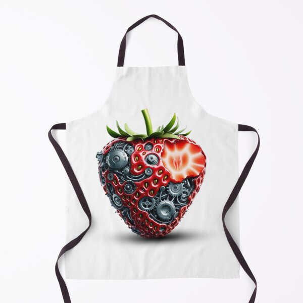 Item preview, Mechanical Eden: The Biomechanical Fruit Series - Strawberry designed and sold by MiszungART.