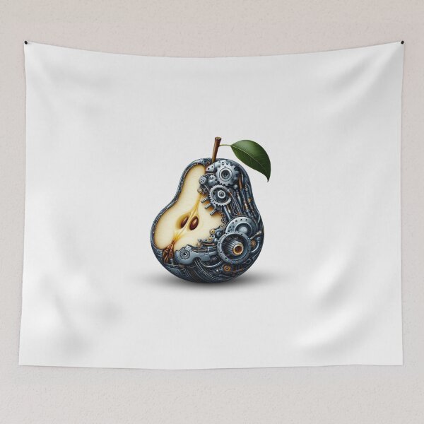 Item preview, Mechanical Eden: The Biomechanical Fruit Series - Pear designed and sold by MiszungART.
