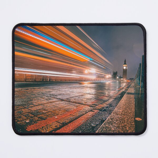 Item preview, The lights of London at night at the foot of Big Ben designed and sold by javimonasterio.