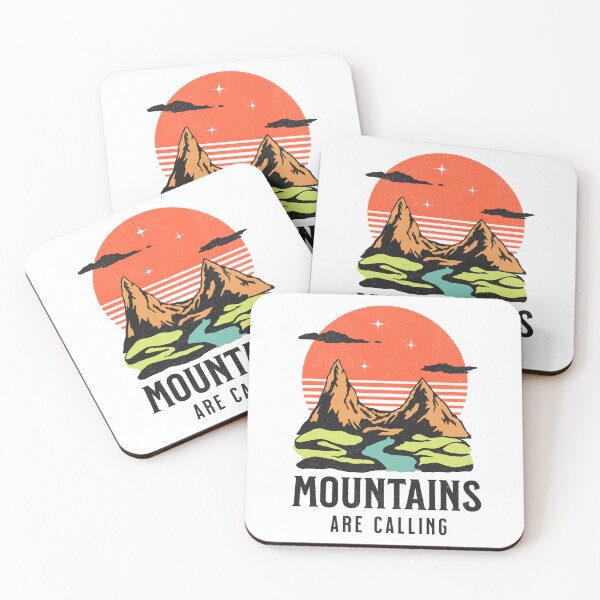 Item preview, Mountains are calling adventure time travelling designed and sold by Hohohaxi.