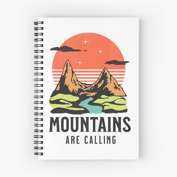 Item preview, Mountains are calling adventure time travelling designed and sold by Hohohaxi.
