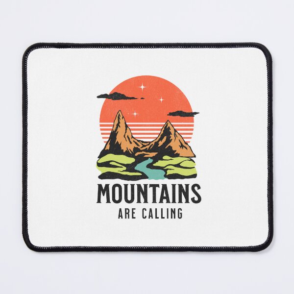 Item preview, Mountains are calling adventure time travelling designed and sold by Hohohaxi.