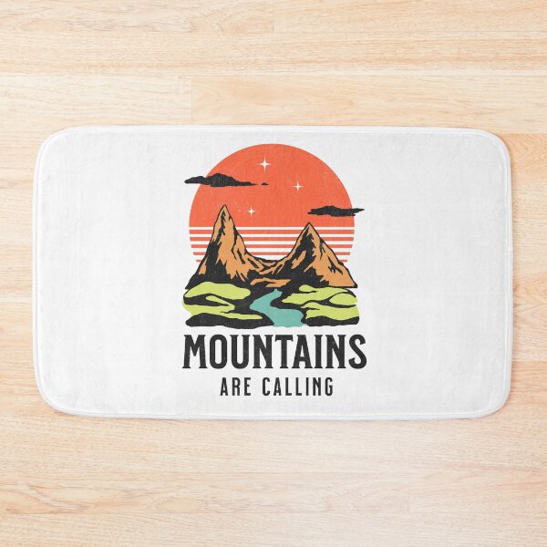 Item preview, Mountains are calling adventure time travelling designed and sold by Hohohaxi.