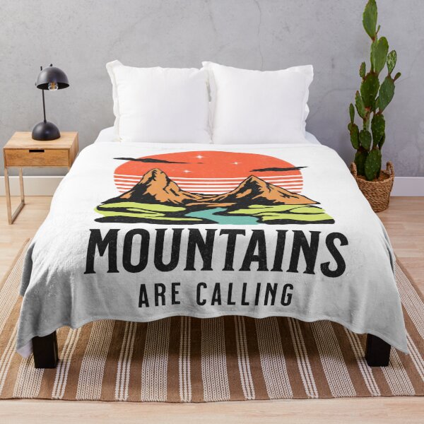 Item preview, Mountains are calling adventure time travelling designed and sold by Hohohaxi.