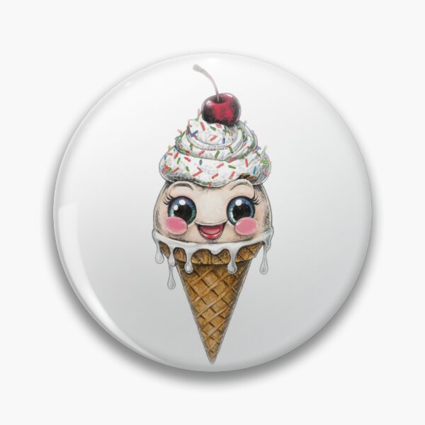 Item preview, Ice cream with cherry designed and sold by Galart58.