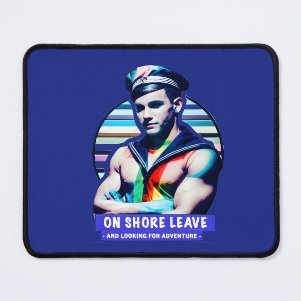 Item preview, Gay sailor (shore leave) designed and sold by The Rainbow Rebel Collective.