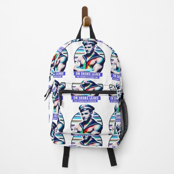 Item preview, Marinero gay (licencia en tierra) designed and sold by The Rainbow Rebel Collective.