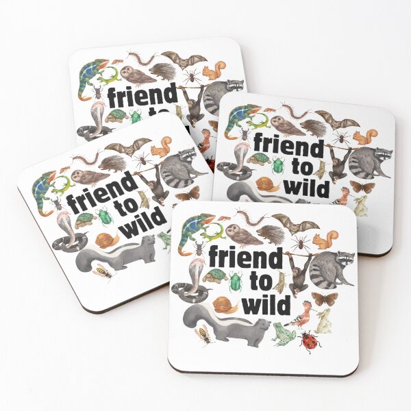 Item preview, Friend to Wildlife Cute Wild Animals Lover  designed and sold by Idontwannaknow.