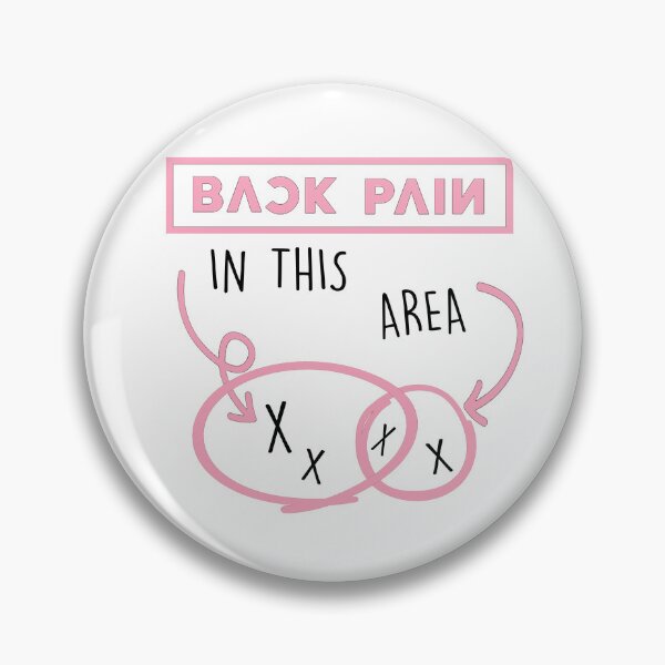 Item preview, Back Pain in this Area - White designed and sold by Spread-Love.