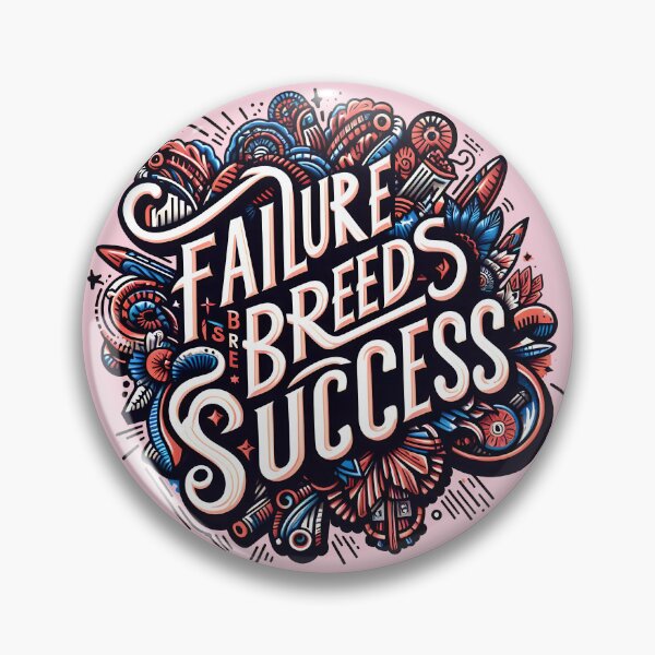 Item preview, Failure breeds success, typography designed and sold by maxmaj.