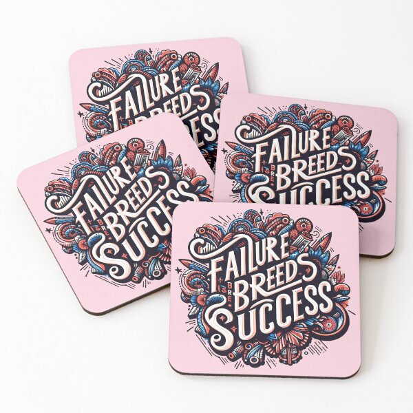 Item preview, Failure breeds success, typography designed and sold by maxmaj.