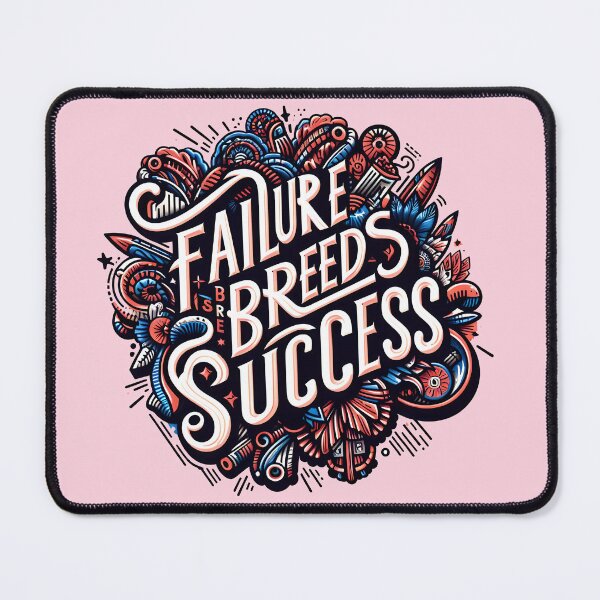 Item preview, Failure breeds success, typography designed and sold by maxmaj.