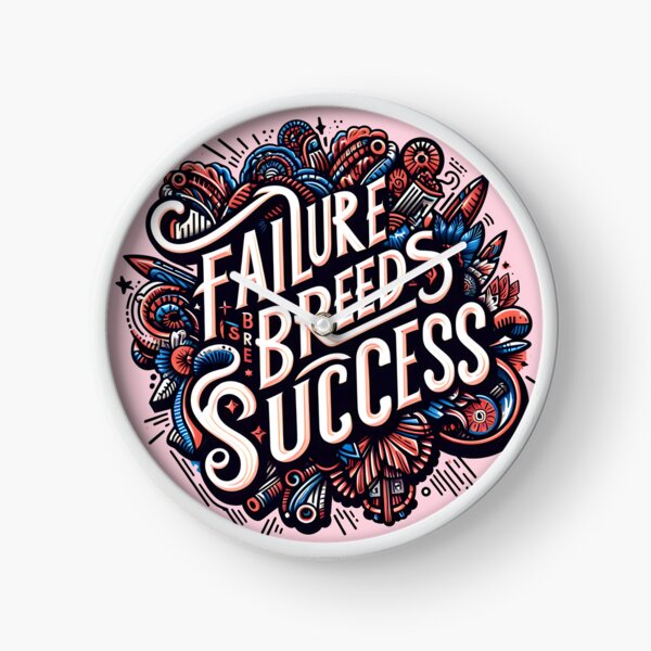 Item preview, Failure breeds success, typography designed and sold by maxmaj.