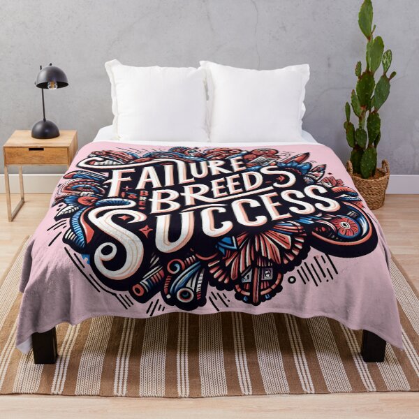 Item preview, Failure breeds success, typography designed and sold by maxmaj.