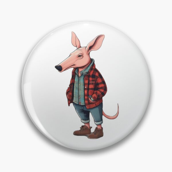 Item preview, Hipster Aardvark V4 designed and sold by HipsterAnimals.