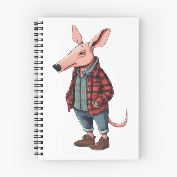 Item preview, Hipster Aardvark V4 designed and sold by HipsterAnimals.
