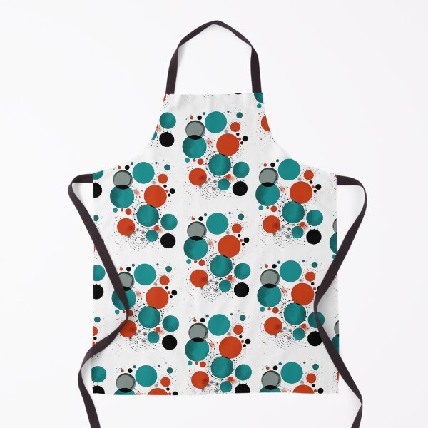 Item preview, Colorful abstract artwork with overlapping circles and dotted patterns designed and sold by SimoesArtistry.