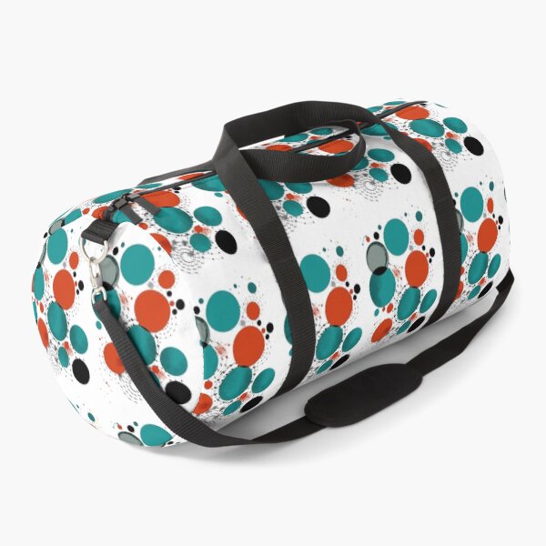 Item preview, Colorful abstract artwork with overlapping circles and dotted patterns designed and sold by SimoesArtistry.