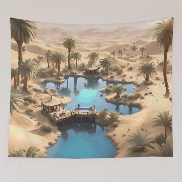 Item preview, Oasis in a Dessert designed and sold by MoriFantasy.