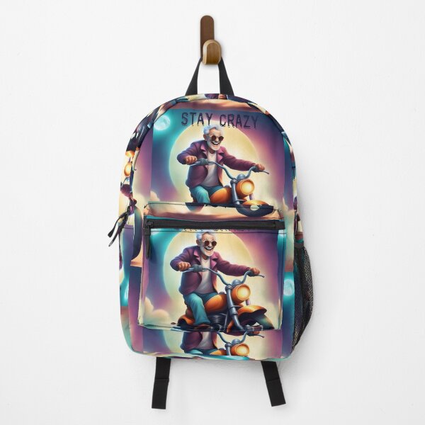 Item preview, stay crazy on motorcycles designed and sold by ColorfulCreate.