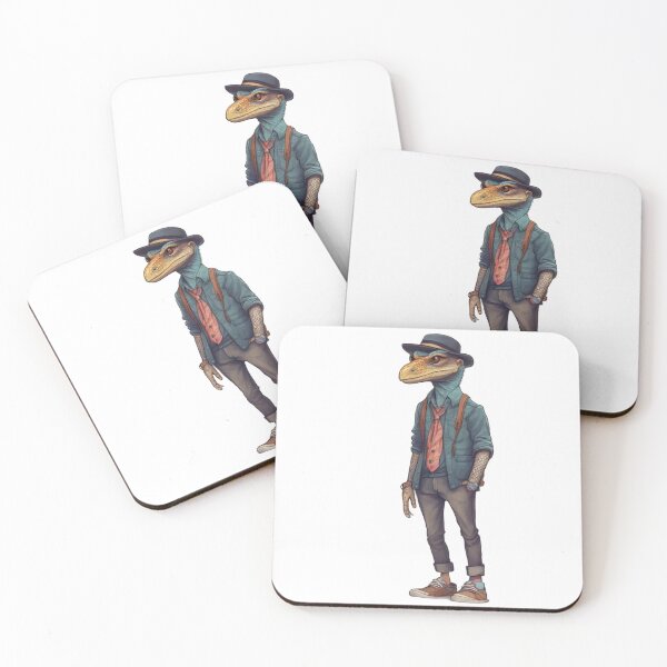 Item preview, Hipster Ackie Monitor V1 designed and sold by HipsterAnimals.