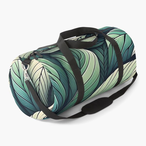Item preview, Pretty green leaves pattern designed and sold by Haji Kamora.