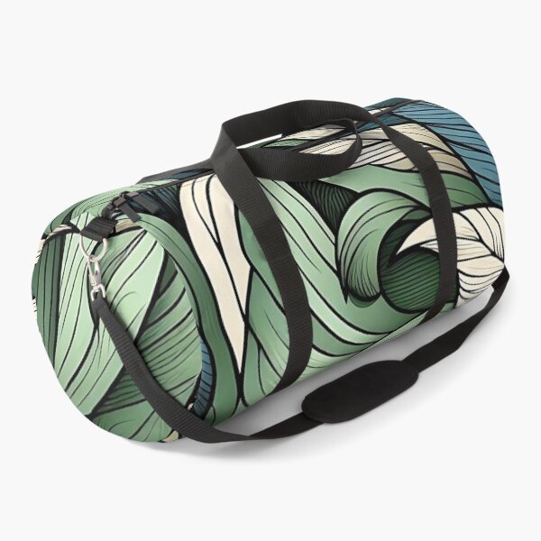 Item preview, Pretty green leaves pattern designed and sold by Haji  Kamora.