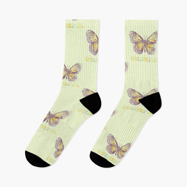 Item preview, Vintage colorful purple green butterfly  designed and sold by Fransyn.