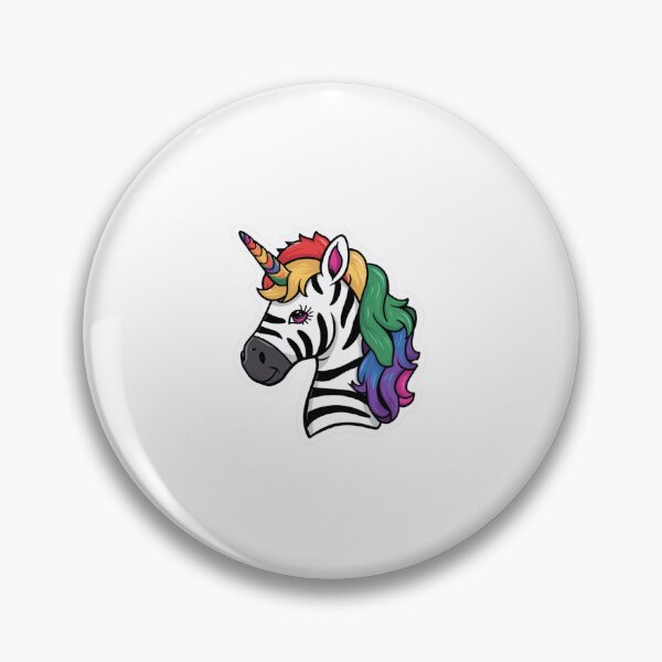 Item preview, RAINBOW  ZEBRA UNICORN designed and sold by Tomci0.