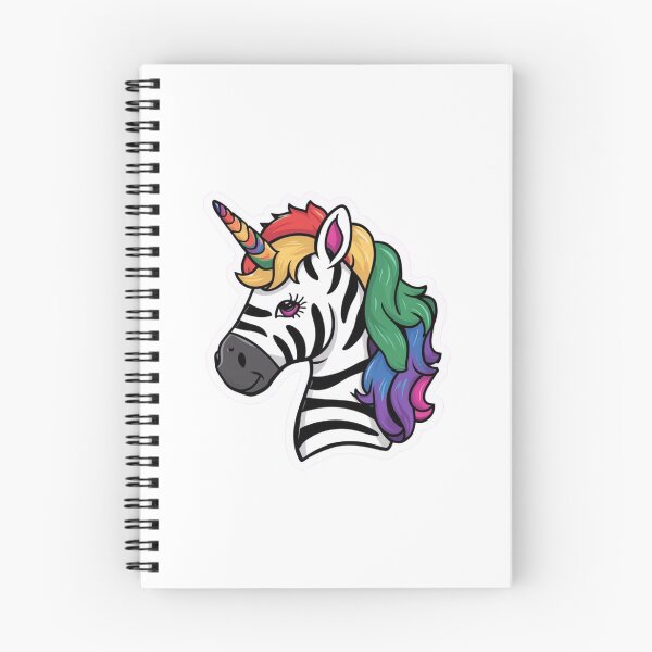 Item preview, RAINBOW  ZEBRA UNICORN designed and sold by Tomci0.