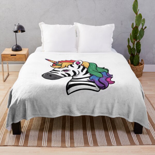 Item preview, RAINBOW ZEBRA UNICORN designed and sold by Tomci0.