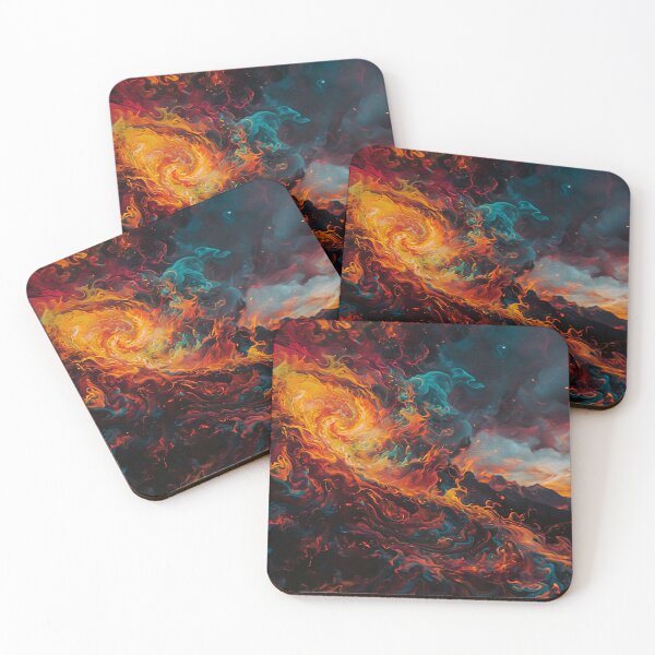 Item preview, Flaming Hot Mountains designed and sold by NaturePrints.