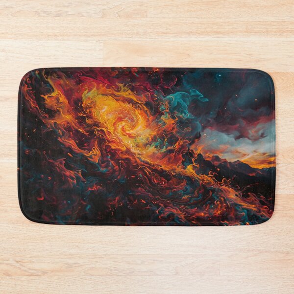 Item preview, Flaming Hot Mountains designed and sold by NaturePrints.