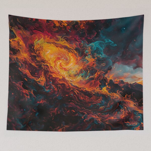 Item preview, Flaming Hot Mountains designed and sold by NaturePrints.