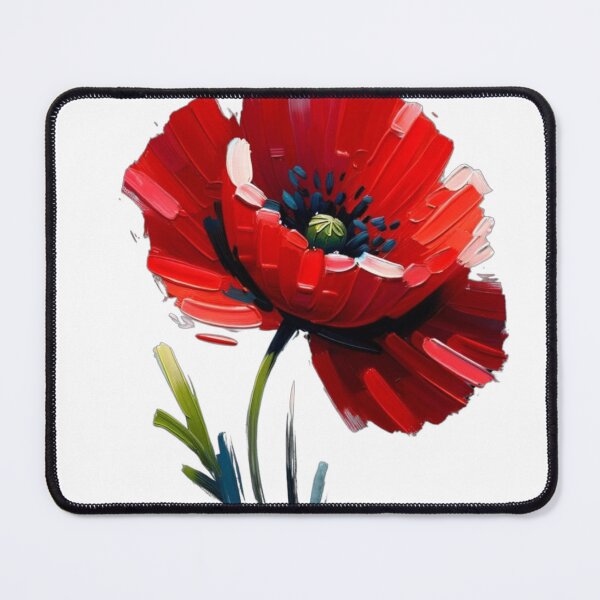 Item preview, Remember and honor red poppy flower designed and sold by MilkyForest.