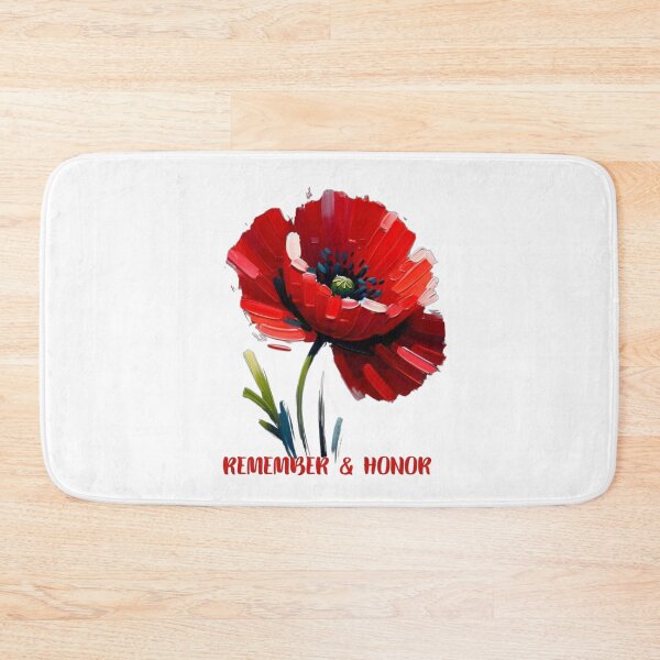 Item preview, Remember and honor red poppy flower designed and sold by MilkyForest.