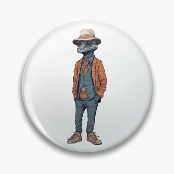 Item preview, Hipster Ackie Monitor V2 designed and sold by HipsterAnimals.
