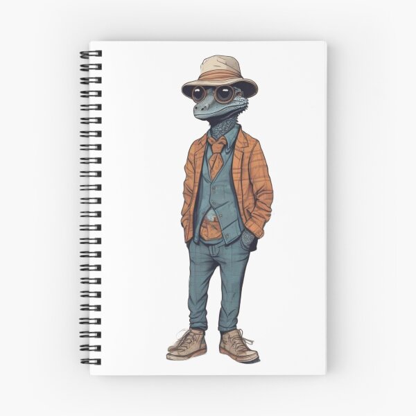 Item preview, Hipster Ackie Monitor V2 designed and sold by HipsterAnimals.