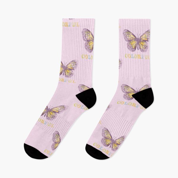 Item preview, Vintage colorful purple green butterfly  designed and sold by Fransyn.