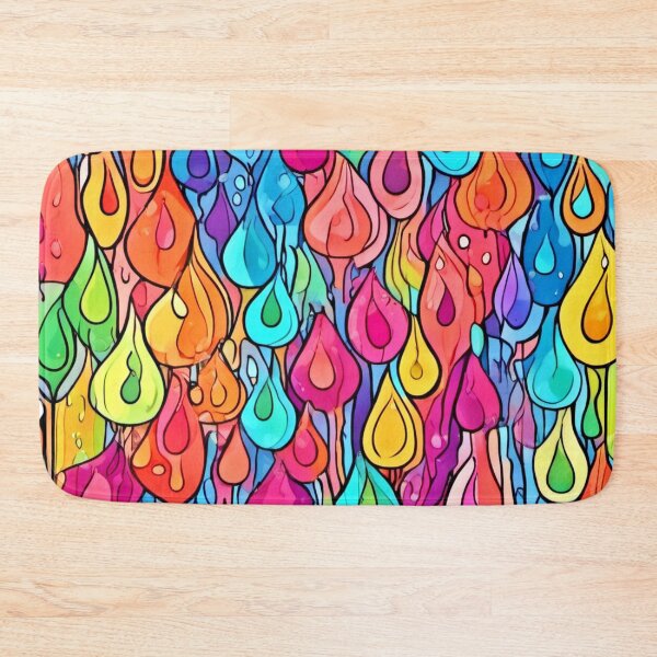 Item preview, Colorful Tears Cartoon Art designed and sold by Health And Fitness Posts e-Store.