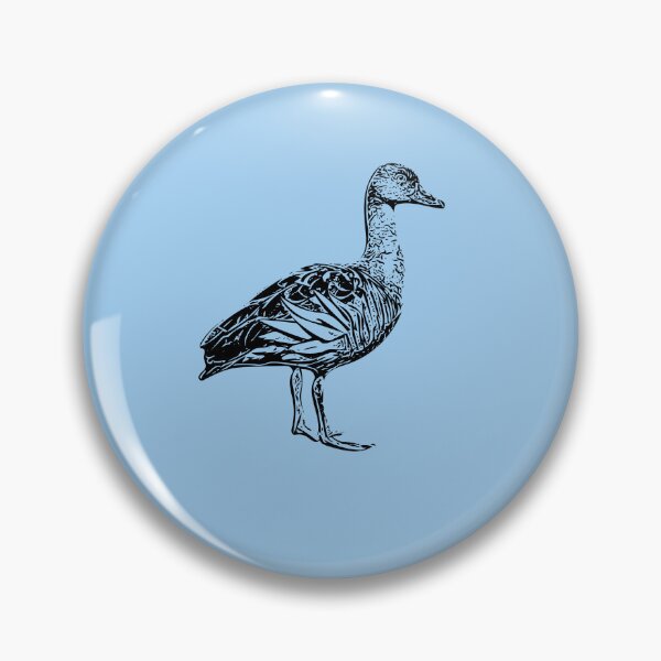 Item preview, Plumed Whistling-Duck Black Design  designed and sold by designsasstultd.